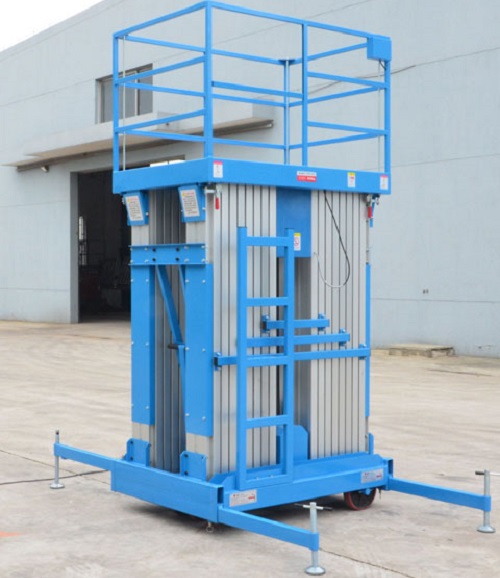 四柱鋁合金液壓升降平臺 四柱鋁合金液壓升降平臺